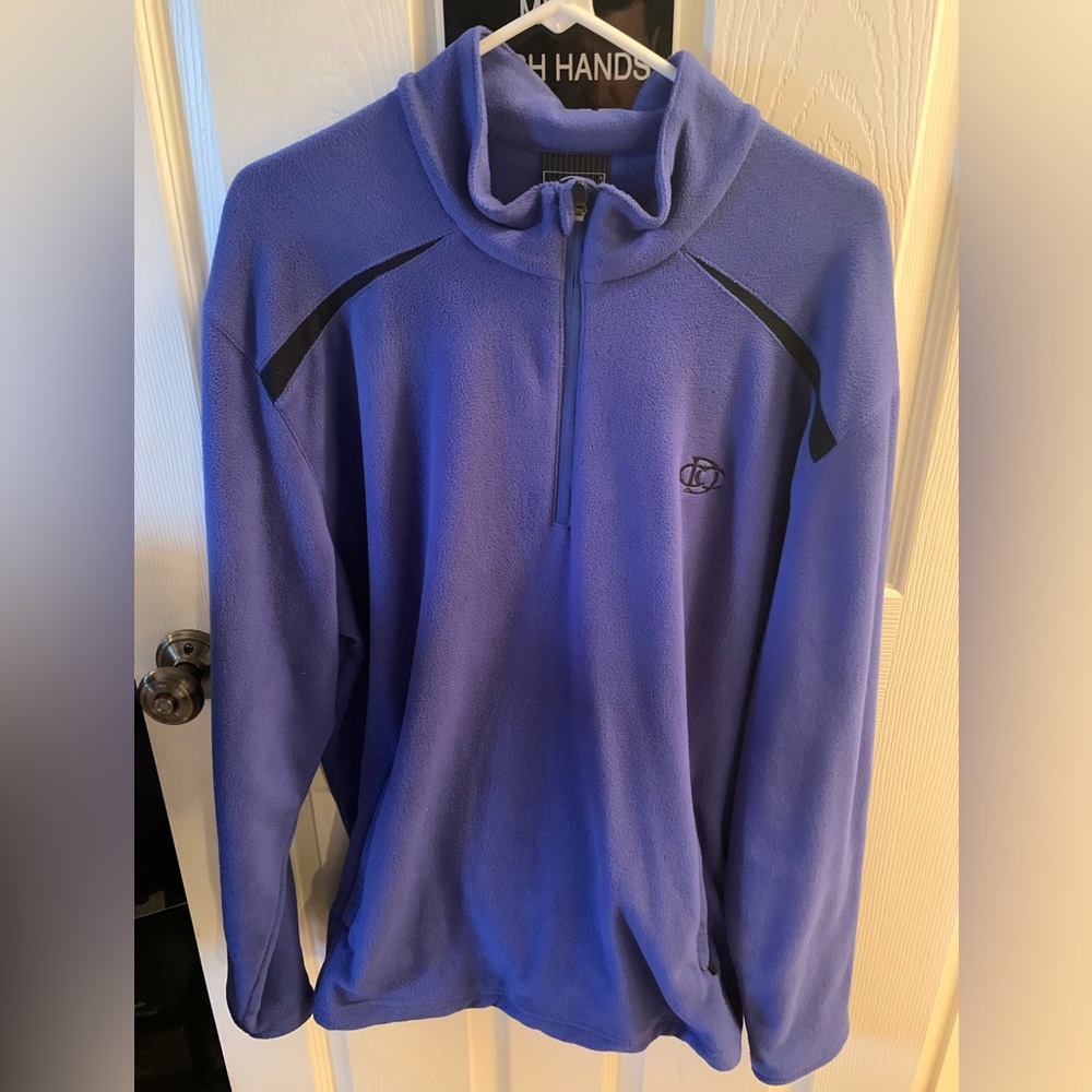 AHead Purple Fleece Jacket 1/4 Zip Denver Country Club